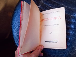 Gnomónica. Arte de construir relojes de sol. 1932.