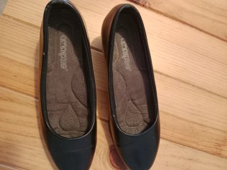 Zapatos Negros Tacón Cuadrado Talla 37