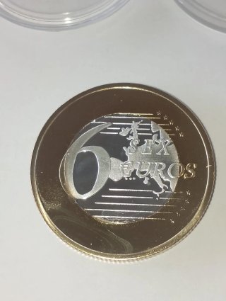 Moneda de 6 Euros Sex