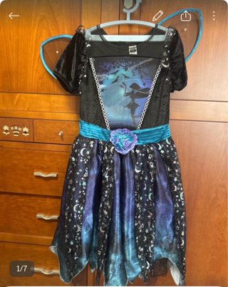 Disfraz Bruja y Flamenca Niña