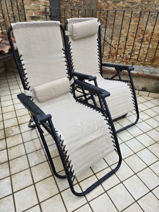 Sdraio pieghevole in ottime condizioni
