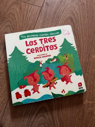 Los Tres Cerditos libro infantil