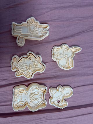 Set de 5 Cortadores de Galletas