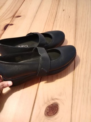 Zapatos Negros con Plataforma