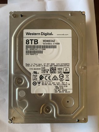 Disco Duro Western Digital 8TB SATA