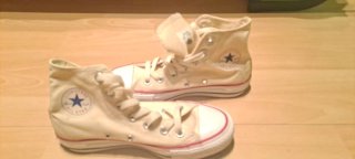 Bambas bota Converse beige