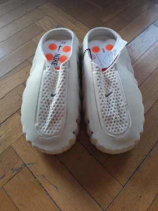Chanclas Nike Beige y Naranja Talla 43