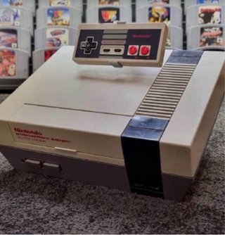 Expositor Consola Nintendo NES