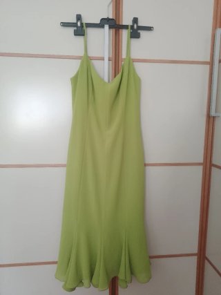 Vestido verde mujer tirantes