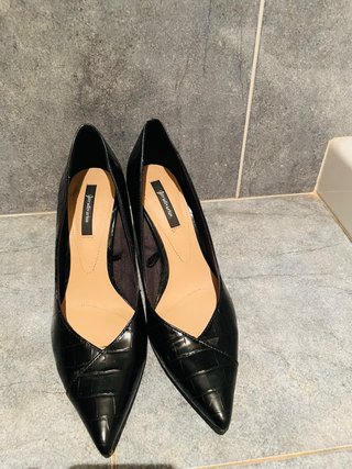 Zapatos de tacón negros Stradivarius