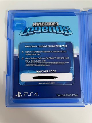 Minecraft Legends Deluxe Edition PS4 PAL ITA PS5