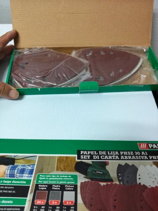 Lijadora orbital Parkside PHS 100 AT