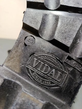 Botas de Campaña Vidal Talla 40