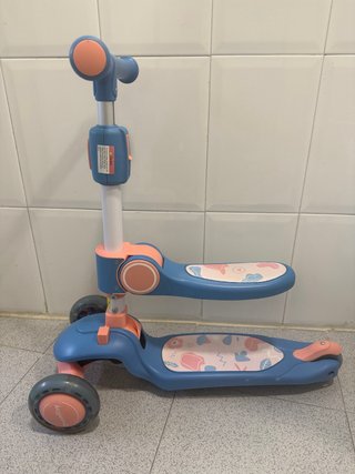 Patinete infantil BremToy 2 en 1
