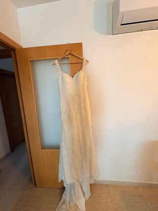 Vestido de Novia Encaje Blanco