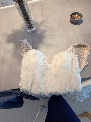 Vestido de Novia Encaje Blanco