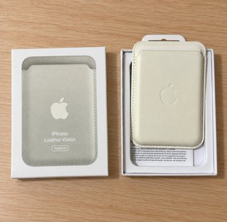 Portafoglio Apple MagSafe Pelle Bianco