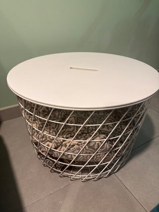 Mesa de centro IKEA KVISTRO blanca