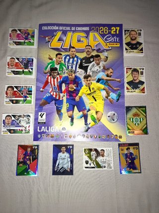 Álbum y cromos La Liga 2026-27