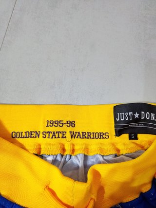 Pantalon de baloncesto NBA Warriors talla S