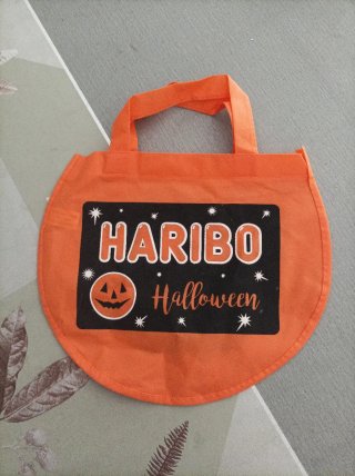 Bolsa de tela para Chuches Halloween 32x27 cm