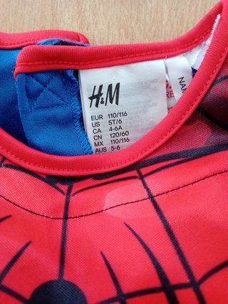 Disfraz Spiderman 4-6 años