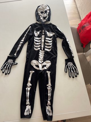 Disfraz Esqueleto Niño 5-6 Años