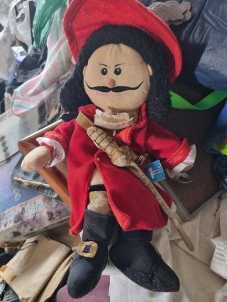 Muñecos de trapo y goma antiguos