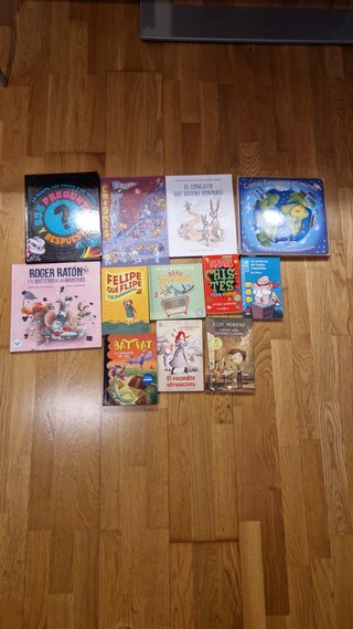Lote de Libros Infantiles y Juveniles (3€ - 4€)