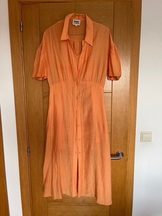 Vestido Bimba y Lola Naranja Talla M