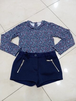Completo bimba 3 anni: shorts e maglietta-Affare!