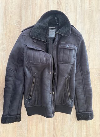 Cazadora Pull&Bear Negra Talla M
