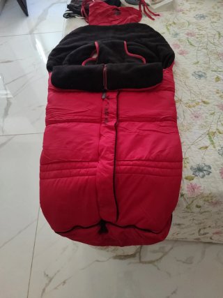 Saco Jané Mum Rojo y Negro