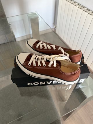 Converse Mujer Marrones Lona. Sin usar.