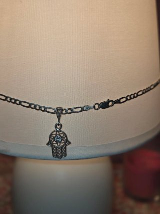 Colgante Mano de Fátima de Plata