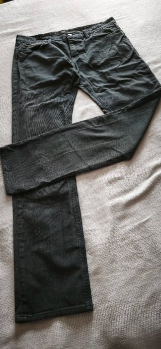 Pantaloni Boss Uomo Tg 35/34 Grigio