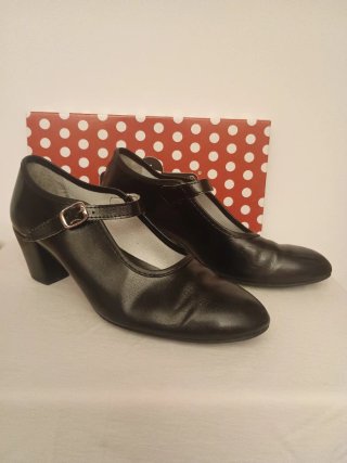 Zapatos de flamenca negros Talla 39