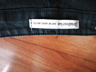 Pantalón Stradivarius Azul Oscuro talla 40