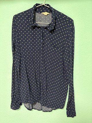 Camisa Springfield Azul con Estampado