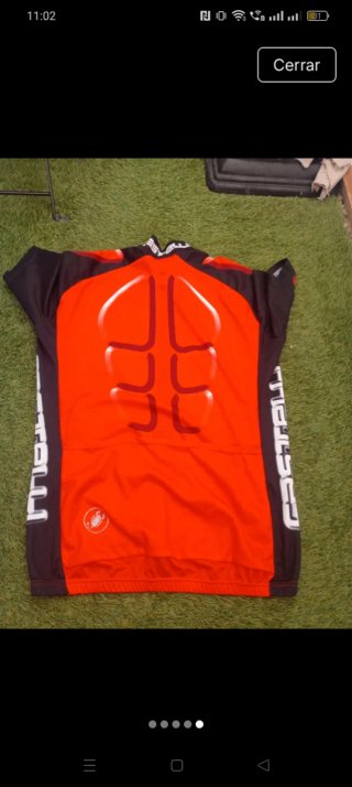Castelli Maillot de Ciclismo pro Talla L