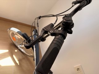Bicicleta Plegable B'Twin Gris