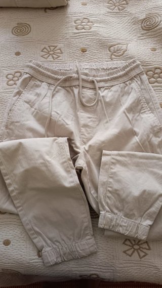 Pantalón Zara Hombre Beige