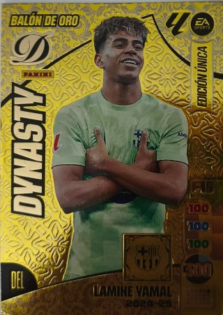 Carta Panini Adrenalyn XL Dynasty Lamine Yamal