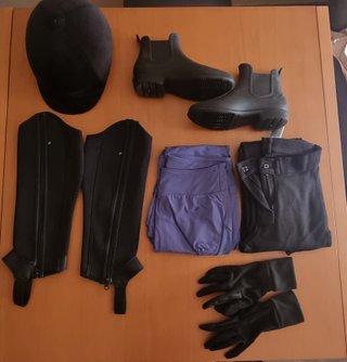 Conjunto hípica mujer.
