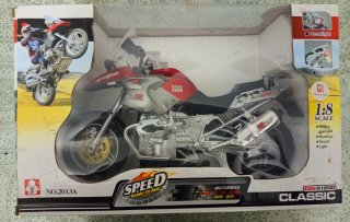 Moto de Juguete R1200 Escala 1:8