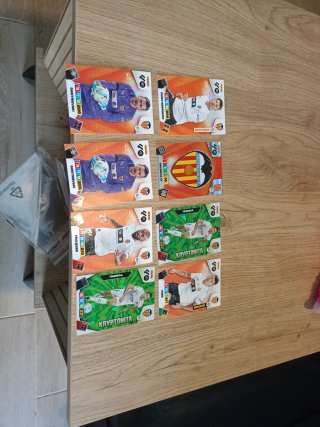 Lote de 8 Cromos Panini Liga Este
