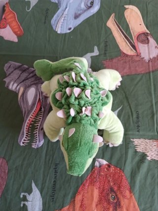 Peluche Huevo estegosaurio IKEA