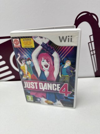 Videojuego Wii Just Dance 4