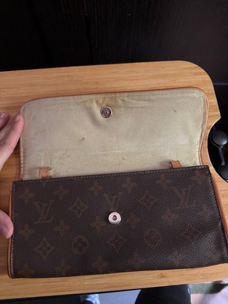 Cartera Louis Vuitton Monogram Marrón