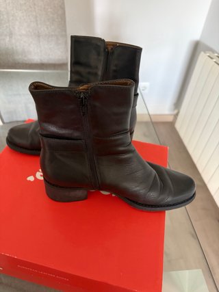 Botines Wonders Mujer Negros